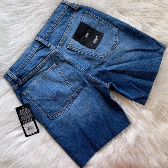 Hudson Hana Mini Biker Short in Underpass - Picture 4 of 7